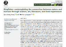 The symbolic significance of kingfishers in the nature-human nexus