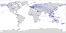 Outreach network of bayesvl and BMF analytics users as of June 2025